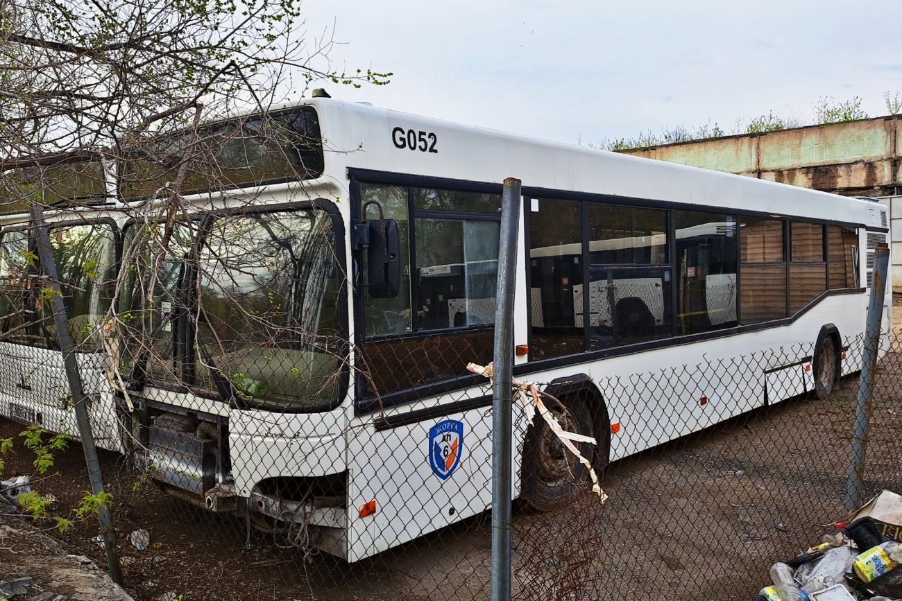 Astana, MAZ-103.465 № G046; Astana, MAZ-103.465 № G052; Astana — Bus depot