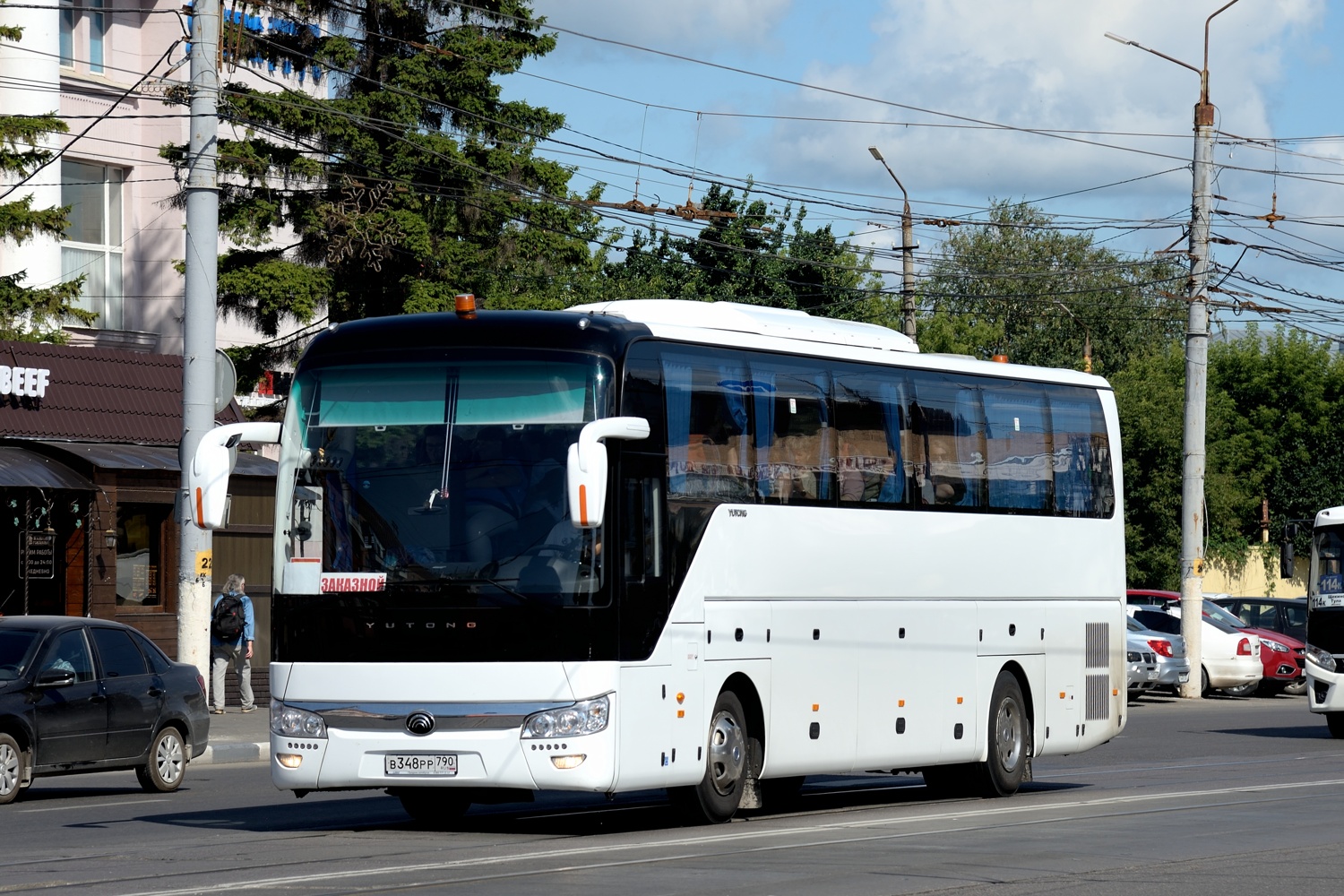 Московская область, Yutong ZK6122H9 № В 348 РР 790