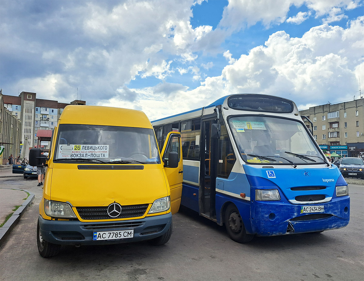 Волынская область, Mercedes-Benz Sprinter W903 316CDI № AC 7785 CM