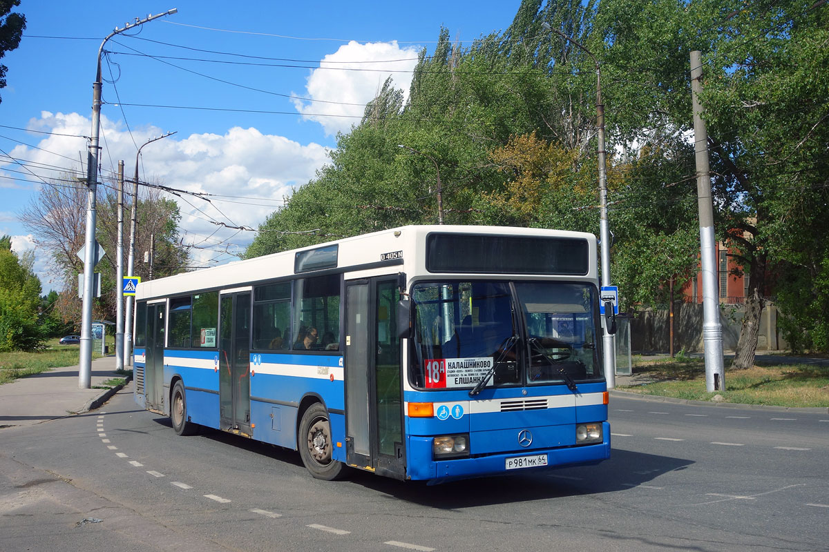 Саратовская область, Mercedes-Benz O405N № Р 981 МК 64