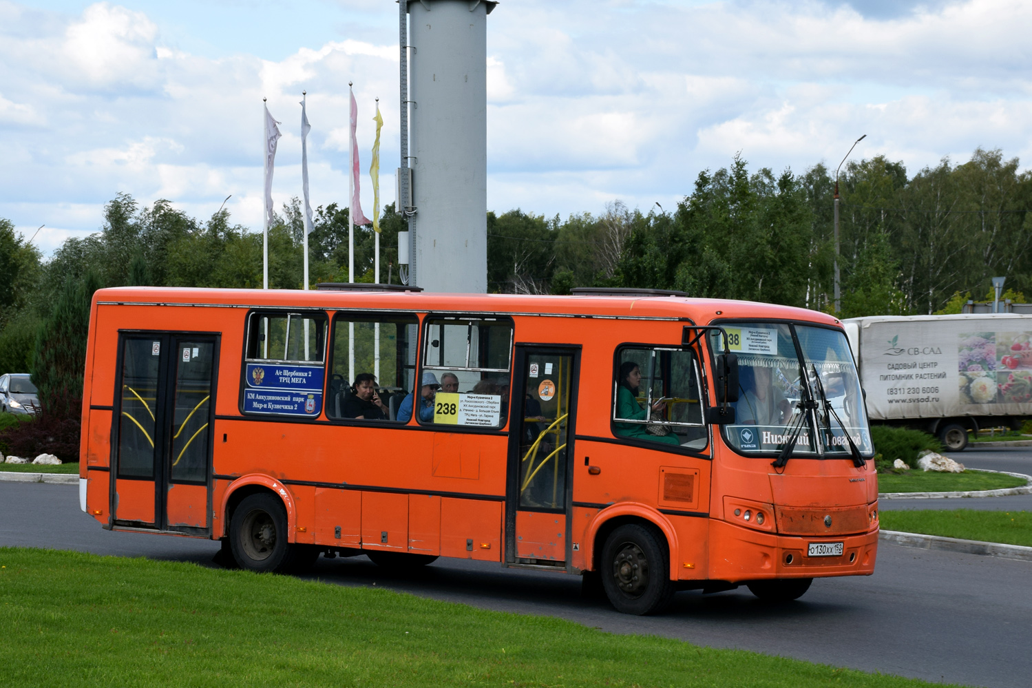 Нижегородская область, ПАЗ-320414-05 "Вектор" № О 130 ХХ 152