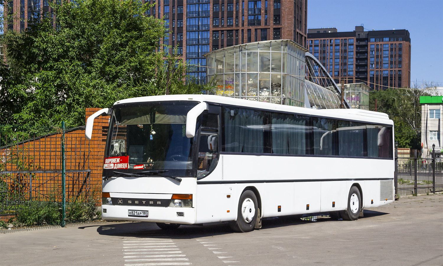 Донецкая область, Setra S315GT № К 821 АР 180 Донецкая область, Setra S315GT № К 821 АР 180