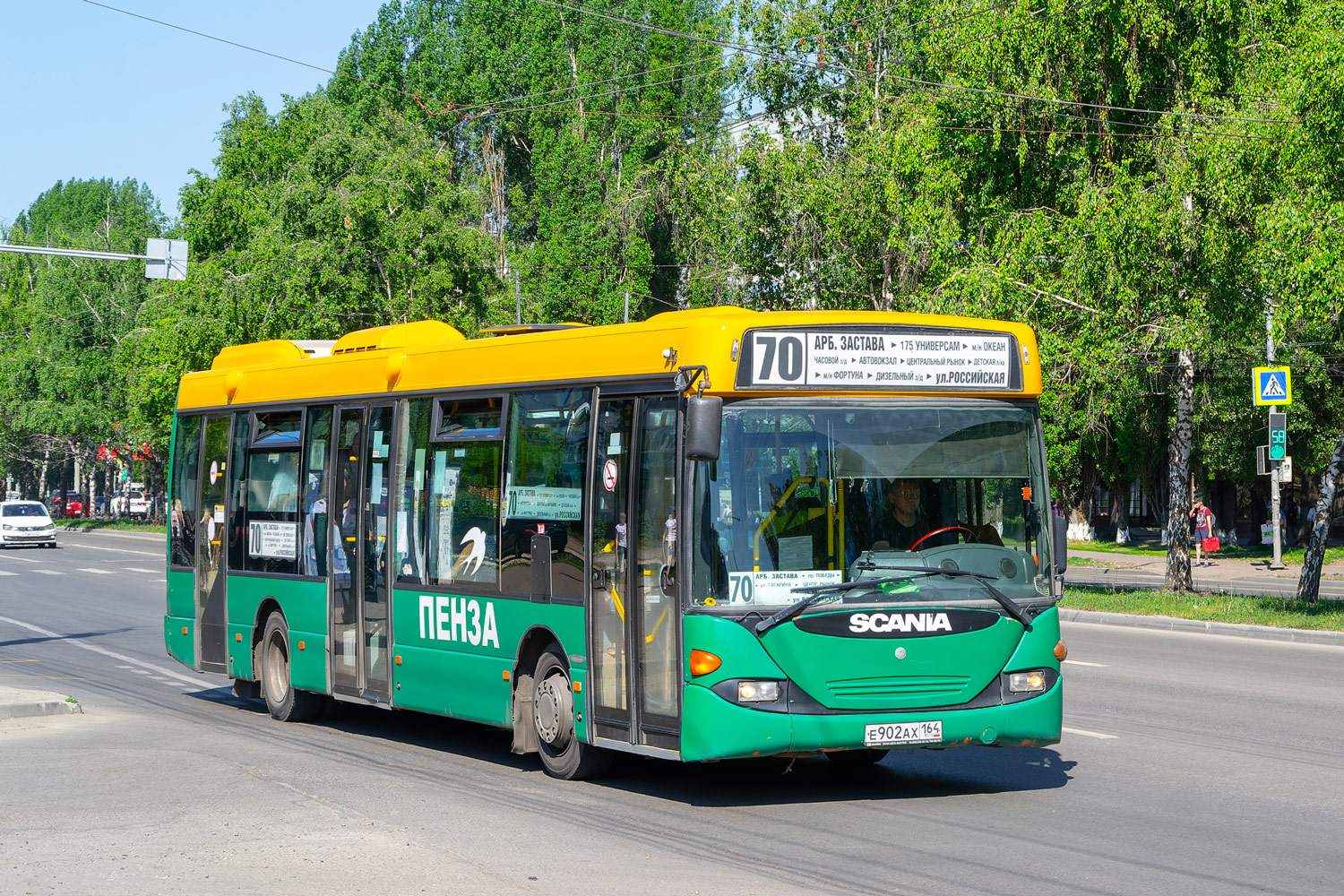 Пензенская область, Scania OmniLink I (Скания-Питер) № Е 902 АХ 164