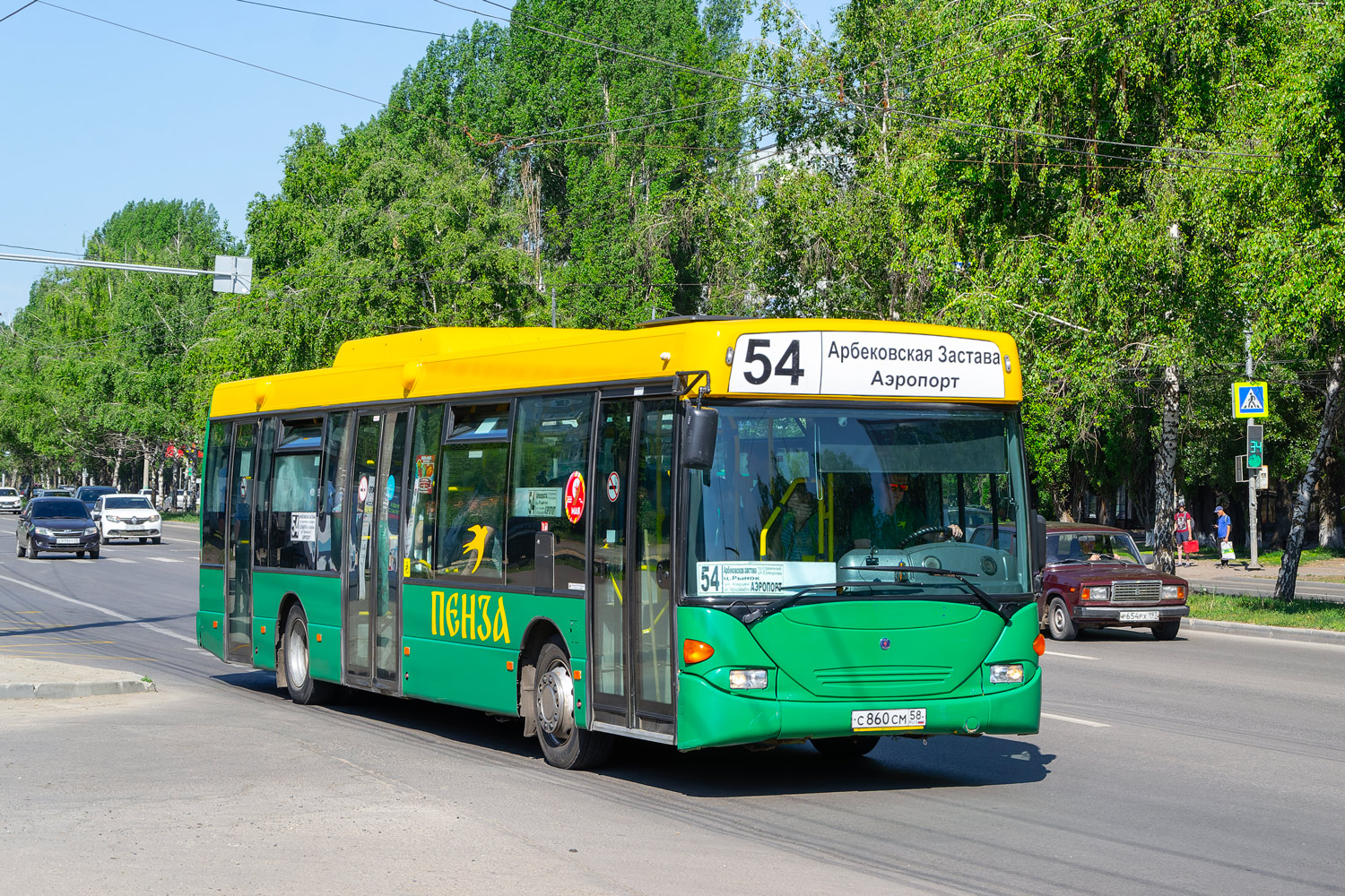 Пензенская область, Scania OmniLink I (Скания-Питер) № С 860 СМ 58