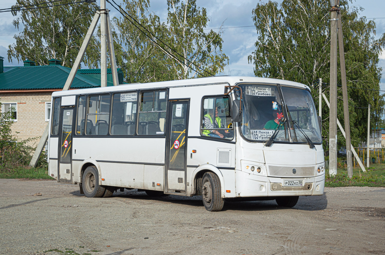 Пензенская область, ПАЗ-320412-04 "Вектор" № Р 022 КО 58