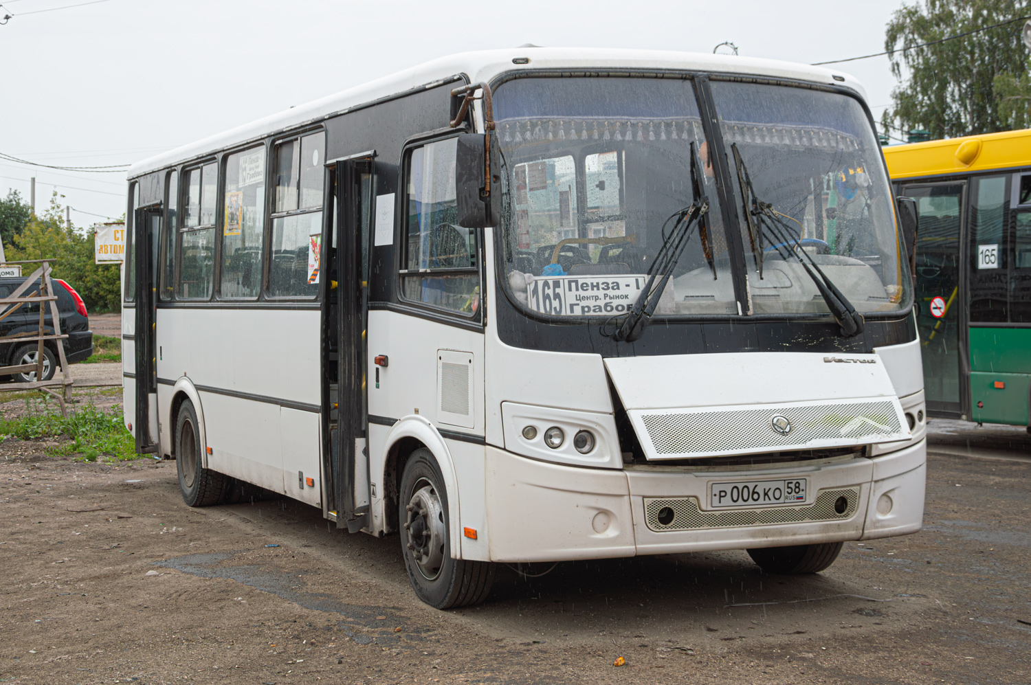 Penza region, PAZ-320412-04 "Vector" Nr. Р 006 КО 58