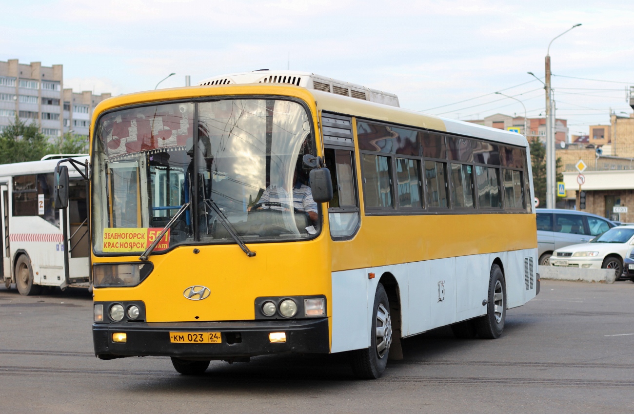Красноярский край, Hyundai Super AeroCity № КМ 023 24 Красноярский край, Hyundai Super AeroCity № КМ 023 24