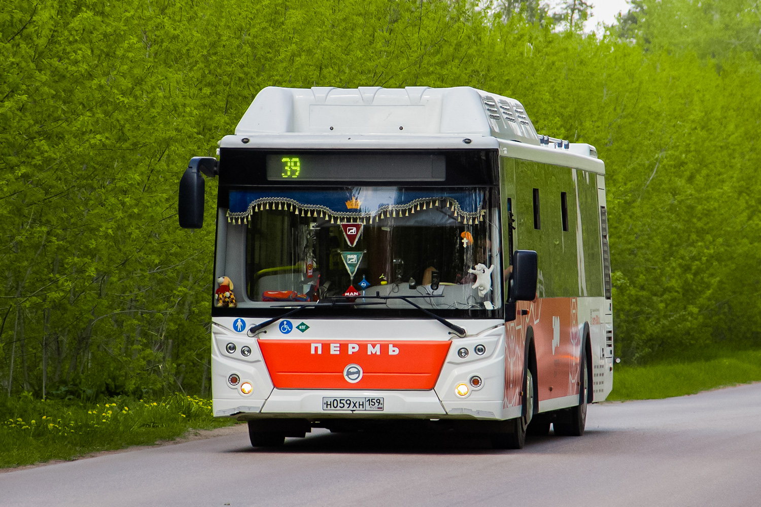 Пермский край, ЛиАЗ-5292.67 (CNG) № Н 059 ХН 159