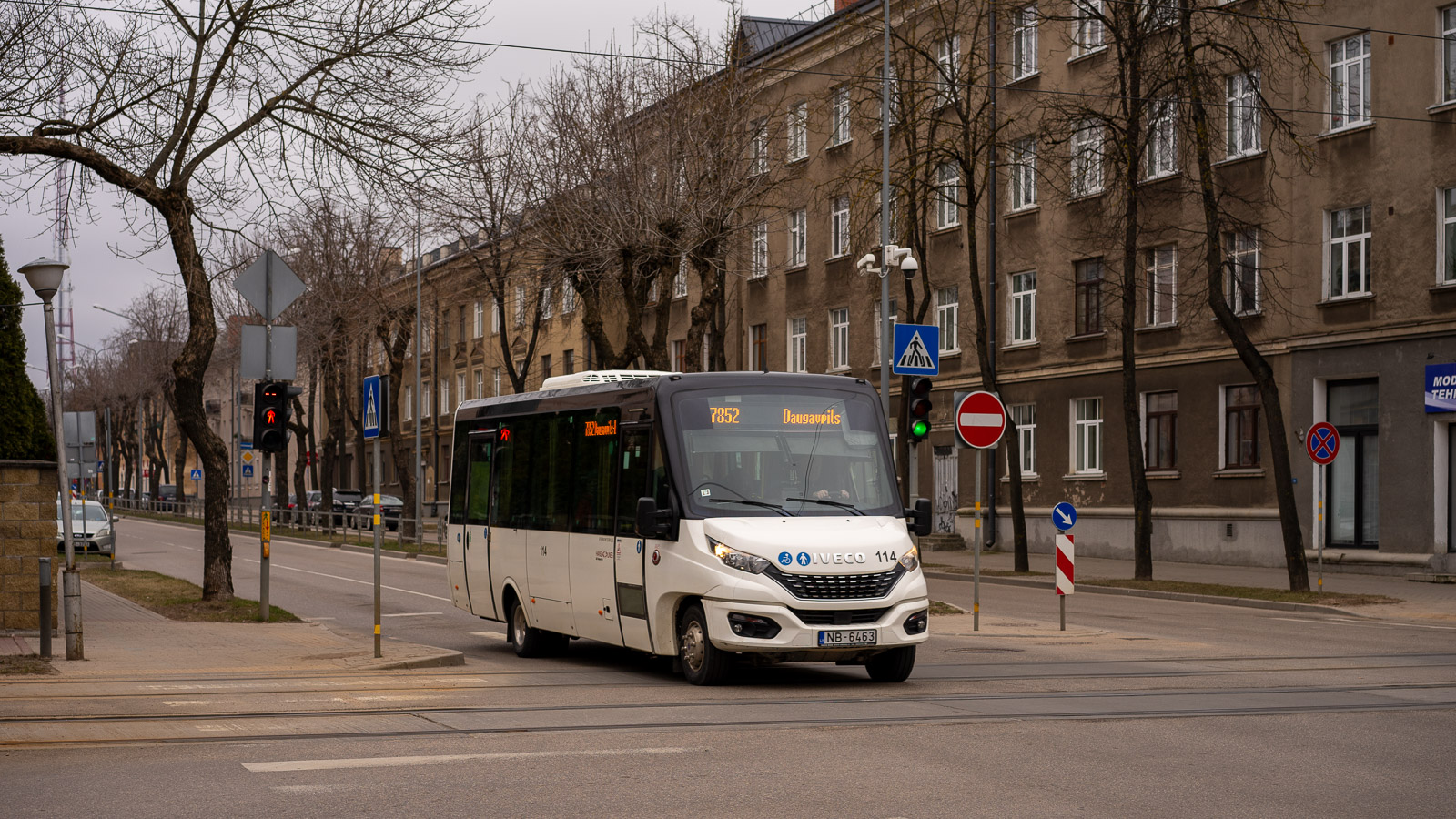 Латвия, Feniksbus FBI90P № 114