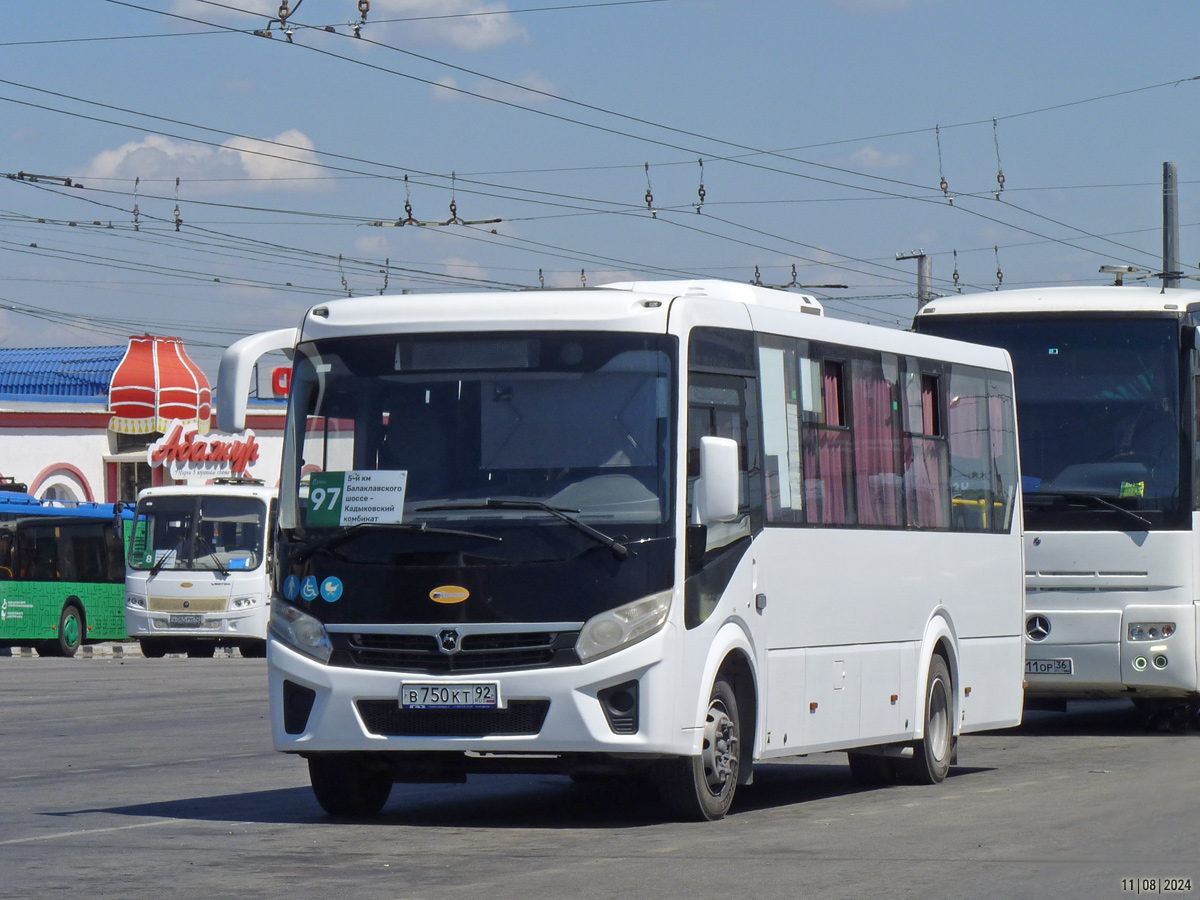 Севастополь, ПАЗ-320415-04 "Vector Next" № В 750 КТ 92