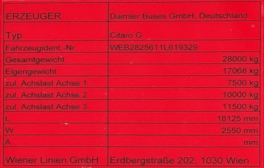 Австрия, Mercedes-Benz Citaro C2 G № 8060