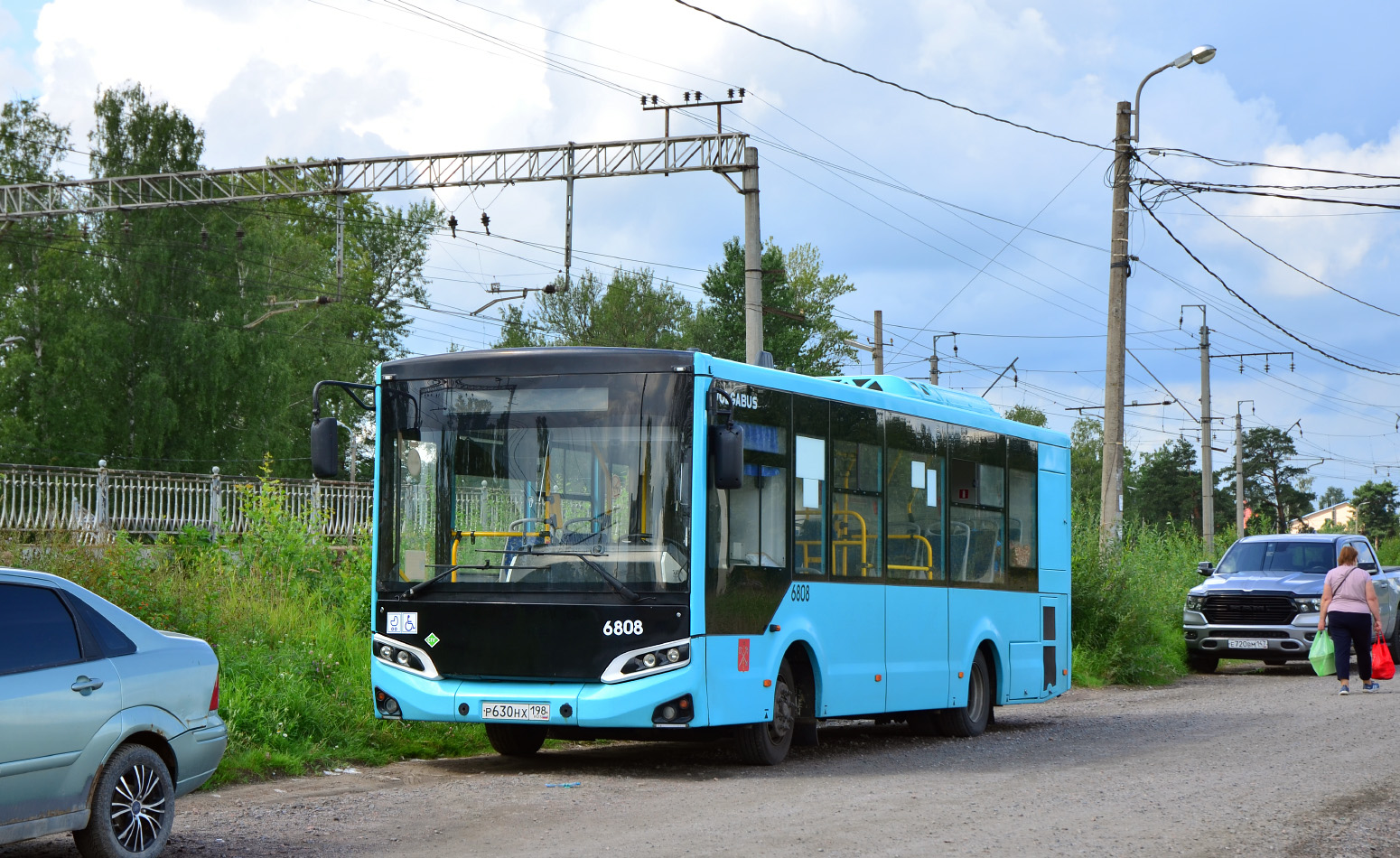 Санкт-Петербург, Volgabus-4298.G4 (LNG) № 6808