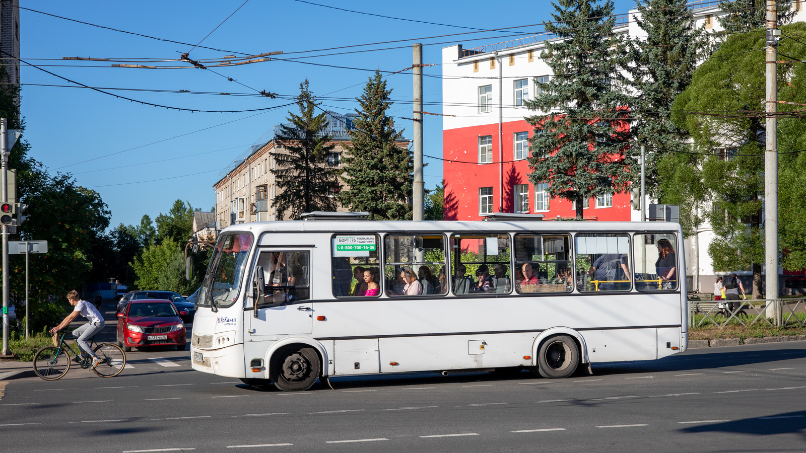 Ярославская область, ПАЗ-320414-04 "Вектор" (1-2) № С 989 РО 76