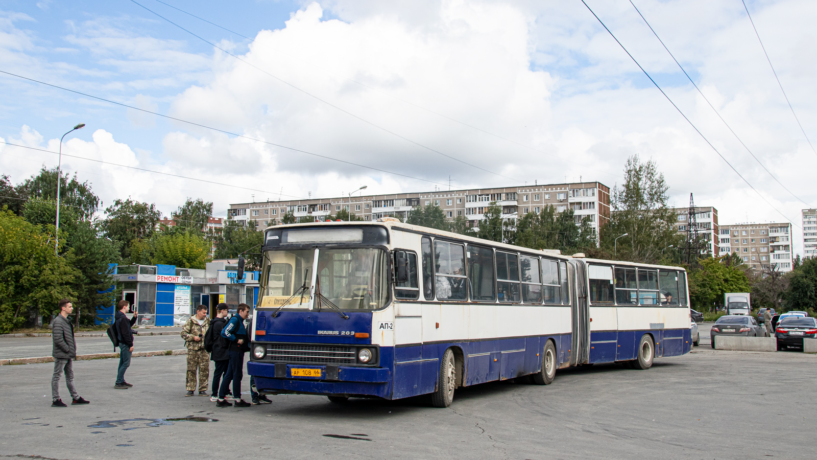 Свердловская область, Ikarus 283.10 № АР 108 66