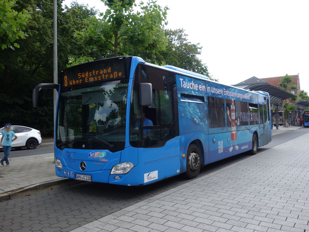 Нижняя Саксония, Mercedes-Benz Citaro C2 hybrid № 118