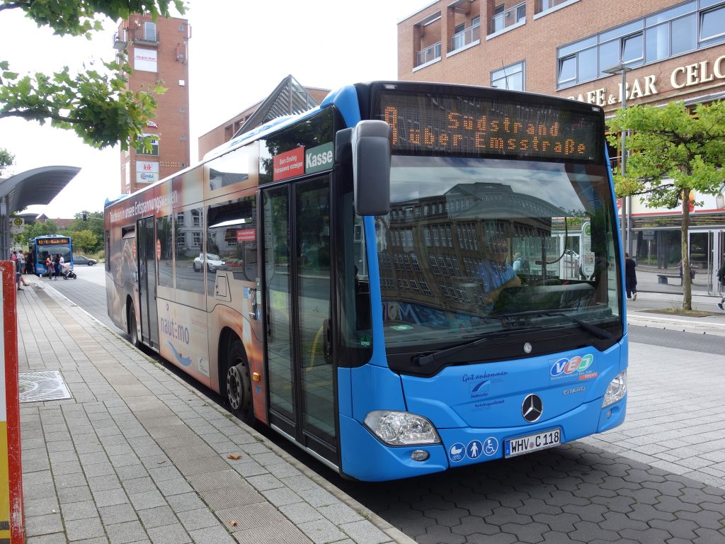 Нижняя Саксония, Mercedes-Benz Citaro C2 hybrid № 118