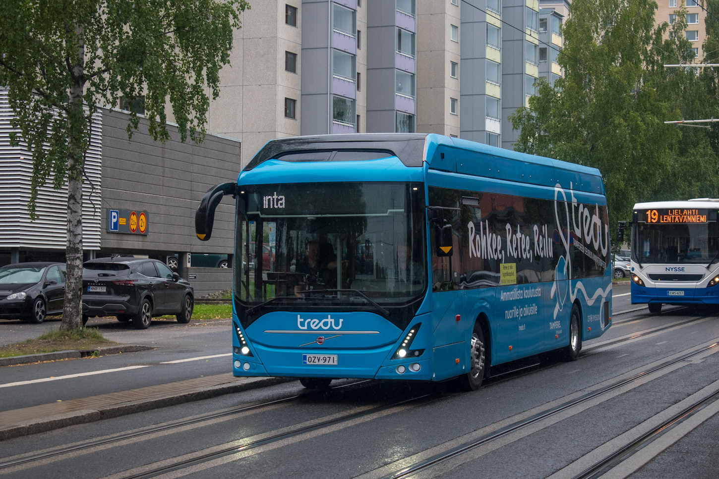 Финляндия, Volvo 7900E № OZV-971