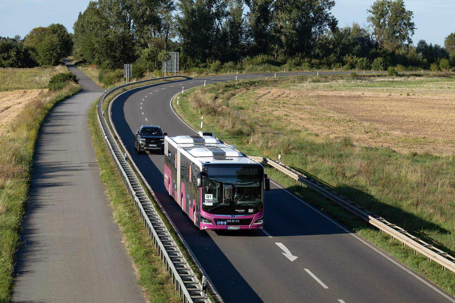 Бранденбург, MAN 18C Lion's City 18 NG360 EfficientHybrid № UL-A 9355; Гессен — SEV · Riedbahn · Frankfurt am Main <> Mannheim · 15.07.2024 — 14.12.2024