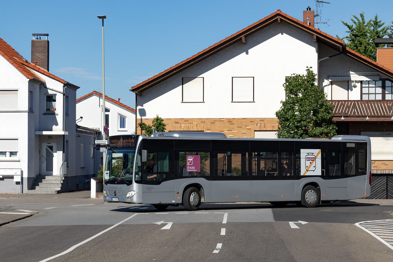 Baden-Württemberg, Mercedes-Benz Citaro C2 # 9437; Hesse — SEV · Riedbahn · Frankfurt am Main <> Mannheim · 15.07.2024 — 14.12.2024