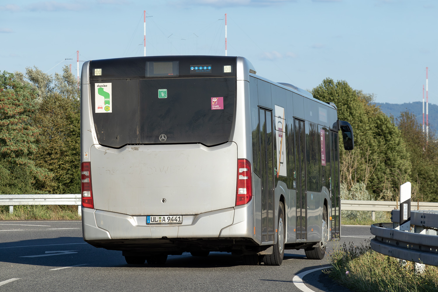 Baden-Württemberg, Mercedes-Benz Citaro C2 Nr. 9441; Hesse — SEV · Riedbahn · Frankfurt am Main <> Mannheim · 15.07.2024 — 14.12.2024