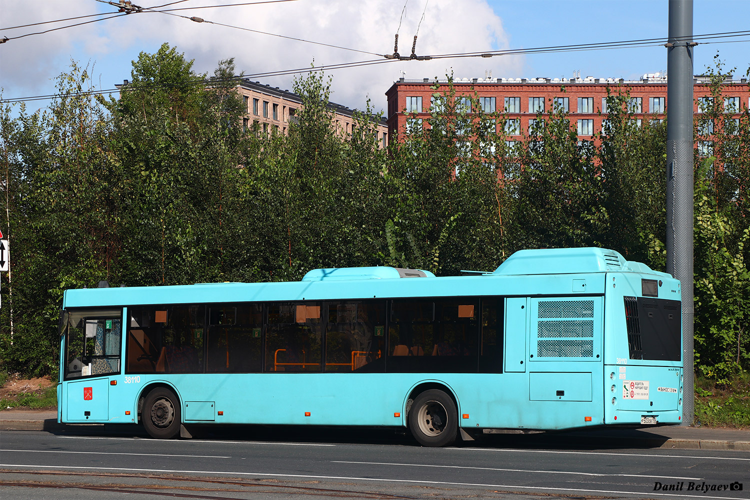 Санкт-Петербург, МАЗ-203.947 № 38110