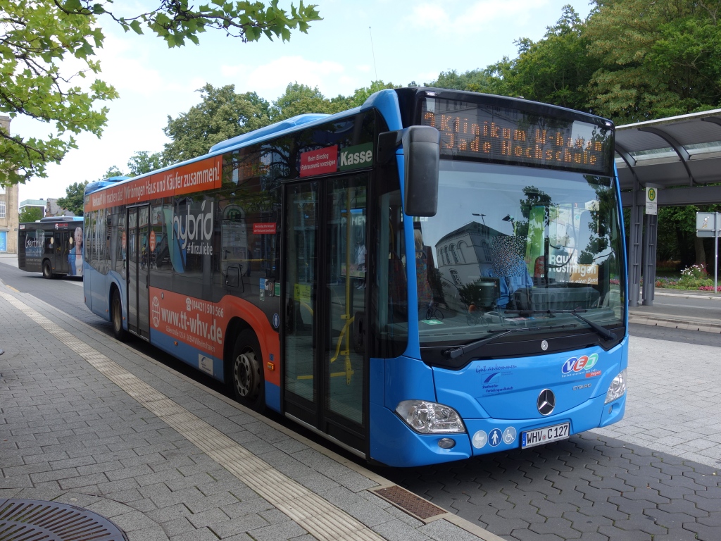 Нижняя Саксония, Mercedes-Benz Citaro C2 hybrid № 127