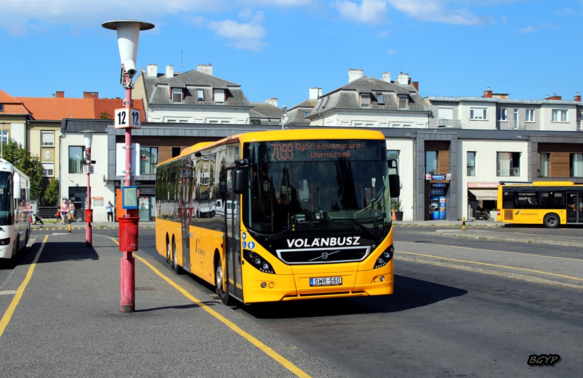 Венгрия, Volvo 8900BLE № SWR-560