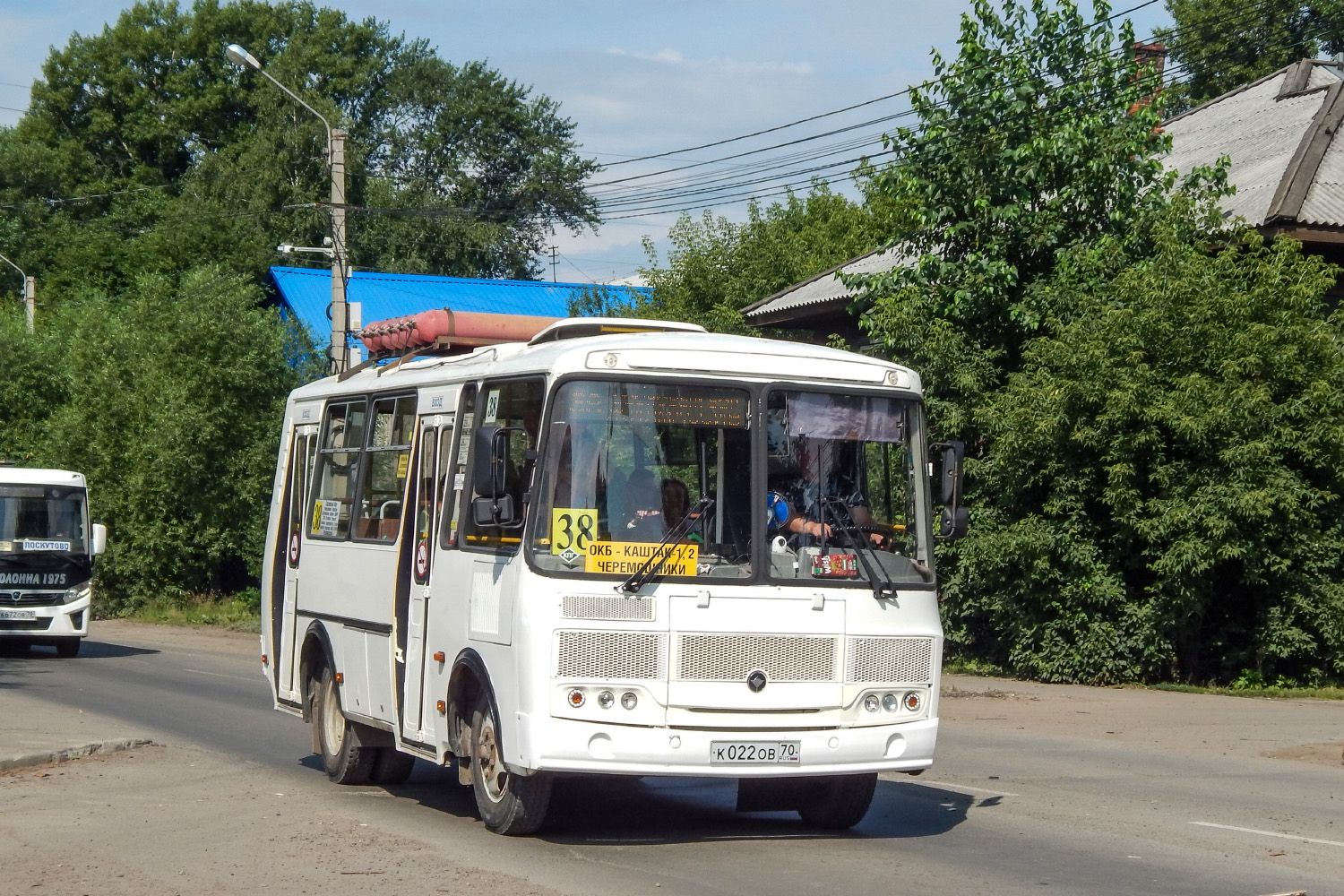 Томская область, ПАЗ-32054 № К 022 ОВ 70