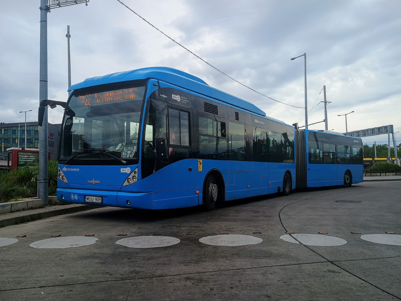 Венгрия, Van Hool New AG300 № MUU-905