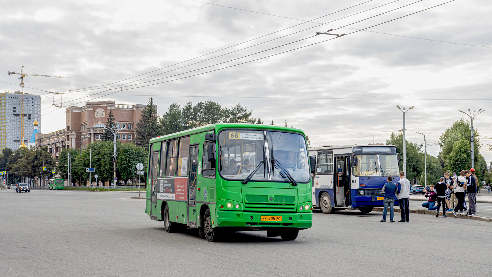 Свердловская область, ПАЗ-320402-05 № КК 705 66