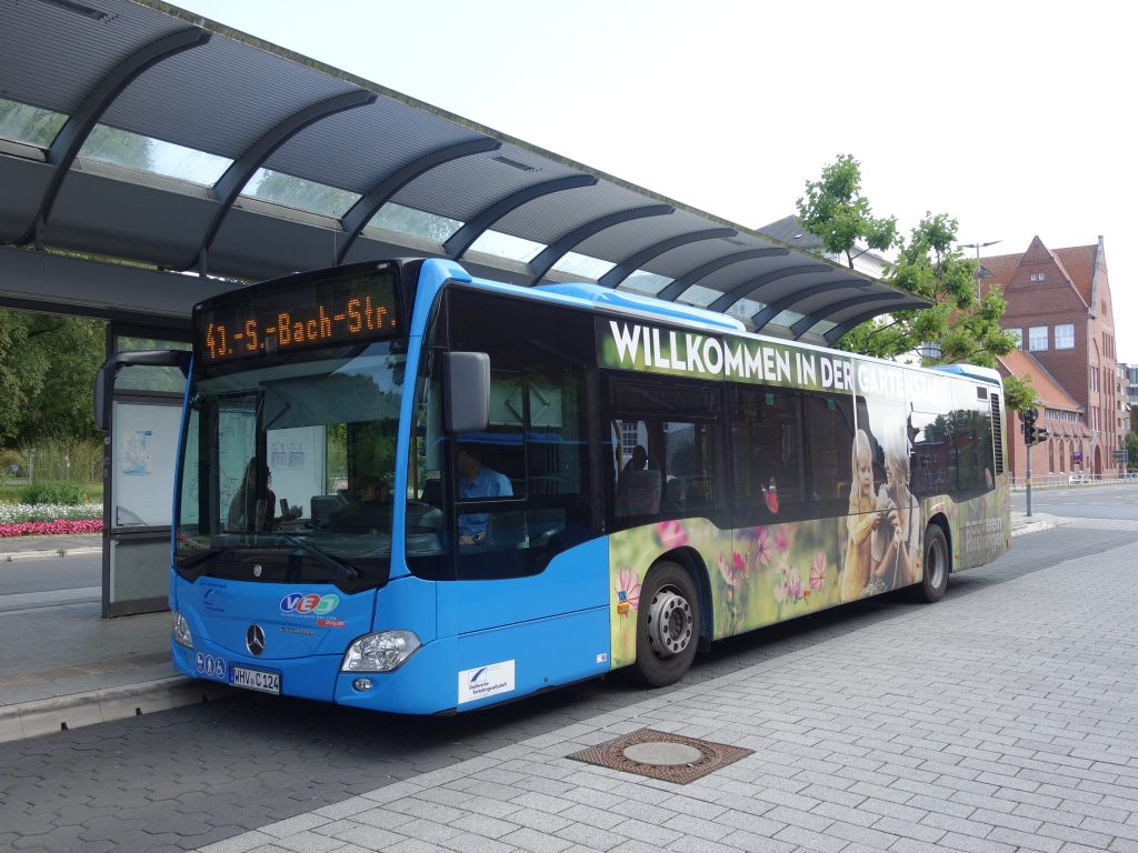 Нижняя Саксония, Mercedes-Benz Citaro C2 hybrid № 124