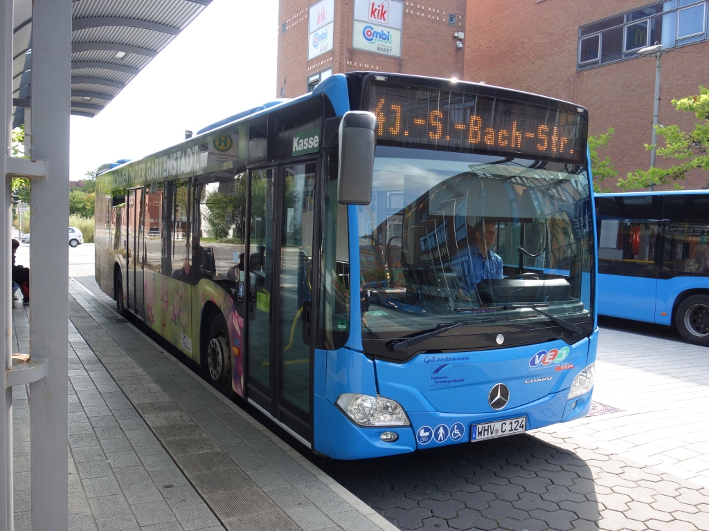 Нижняя Саксония, Mercedes-Benz Citaro C2 hybrid № 124