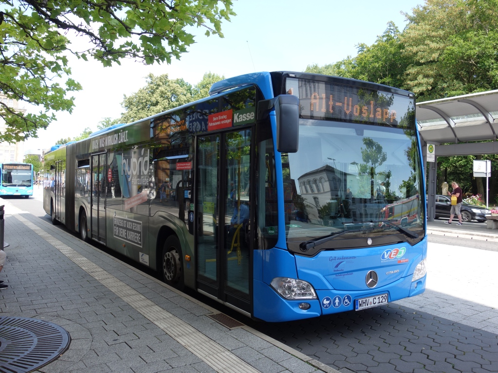 Нижняя Саксония, Mercedes-Benz Citaro C2 G hybrid № 129