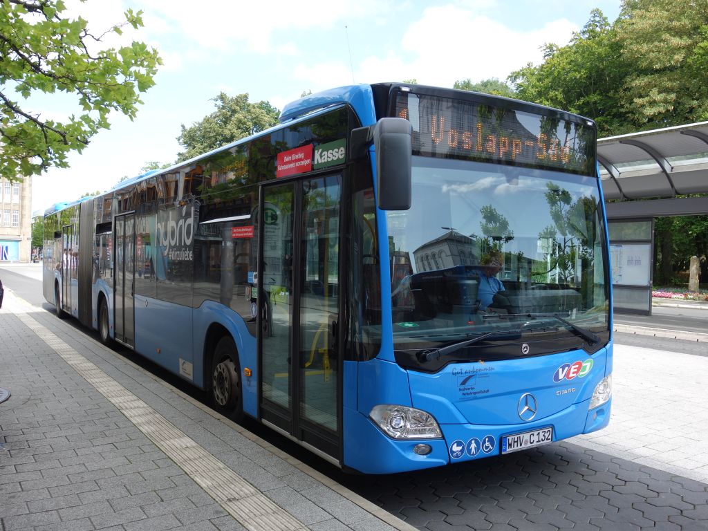 Нижняя Саксония, Mercedes-Benz Citaro C2 G hybrid № 132