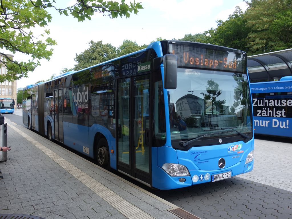 Нижняя Саксония, Mercedes-Benz Citaro C2 G hybrid № 125