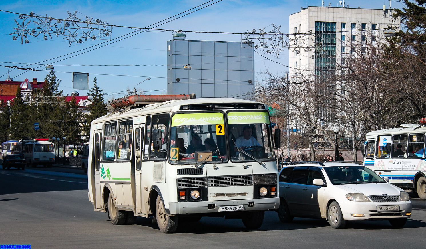 Tomsk region, PAZ-32054 # М 884 ХН 70