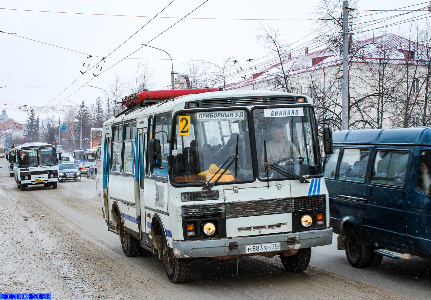 Томская область, ПАЗ-32054 № М 883 ХН 70