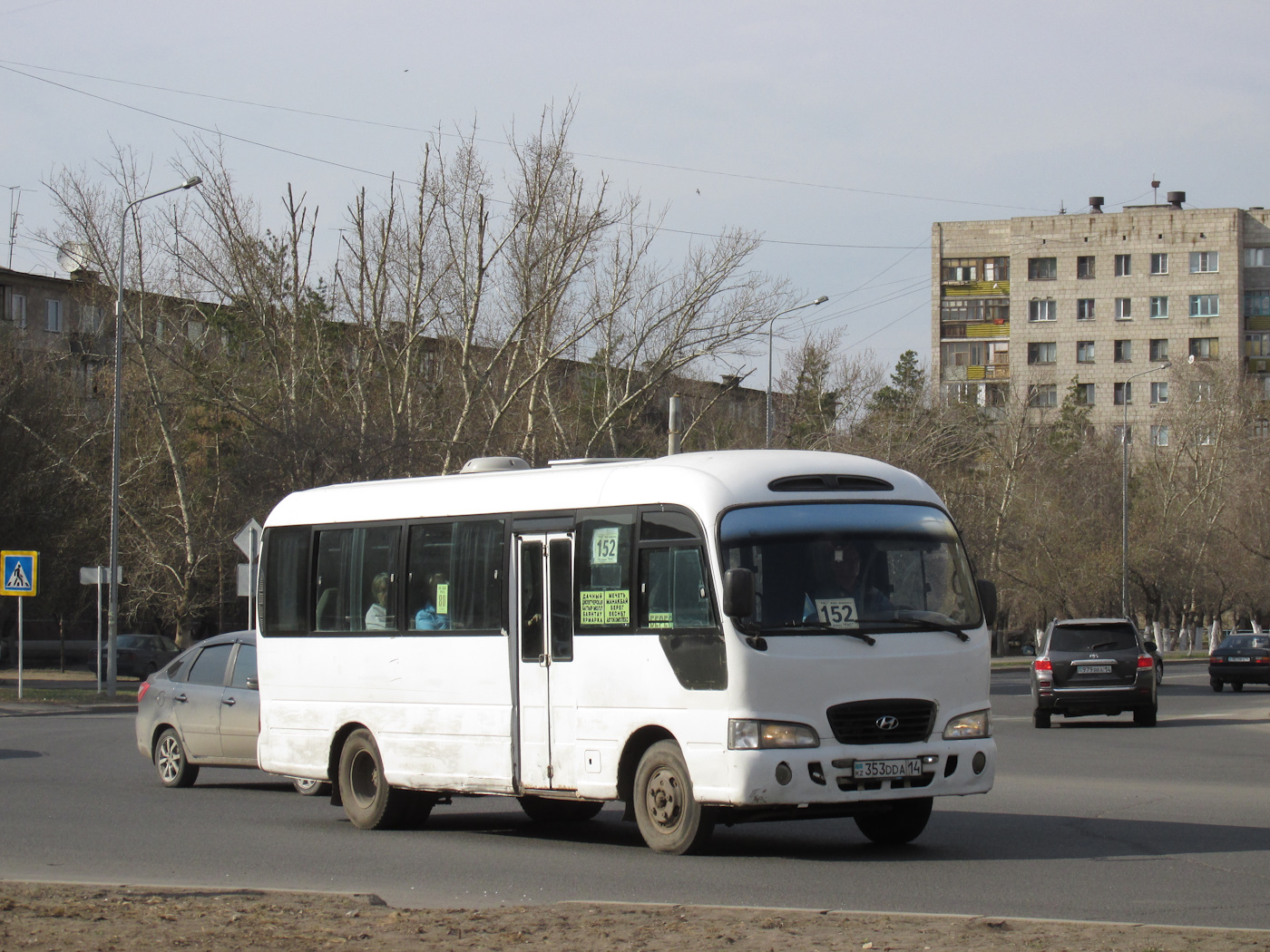 Павлодарская область, Hyundai County № 353 DDA 14