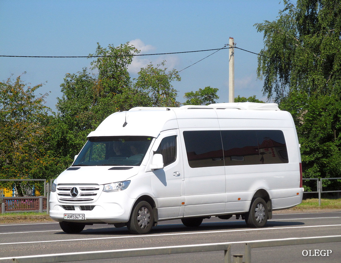 Витебская область, Mercedes-Benz Sprinter W907 316CDI № АМ 5347-2
