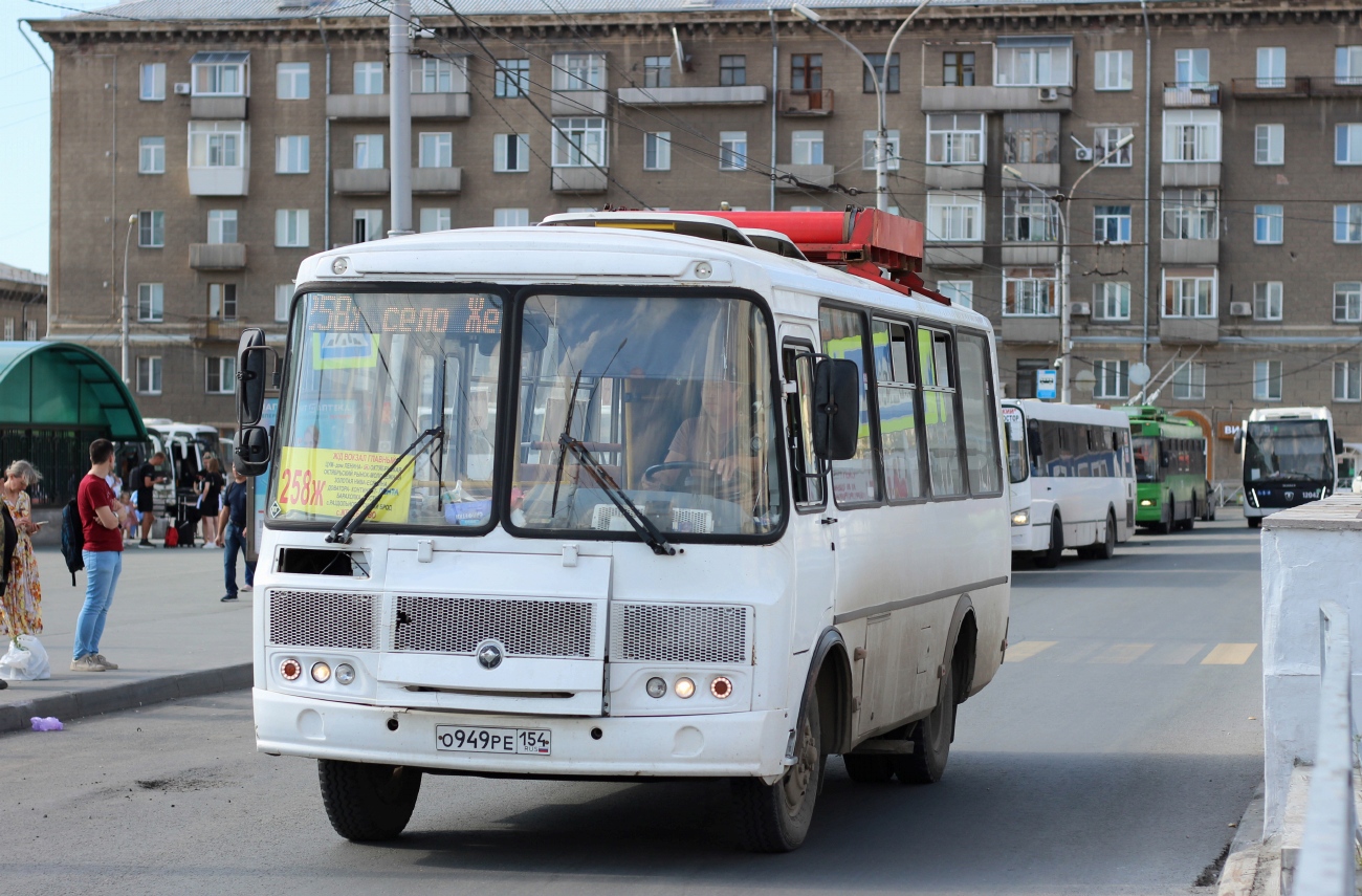 Новосибирская область, ПАЗ-32054 № О 949 РЕ 154 Новосибирская область, ПАЗ-32054 № О 949 РЕ 154