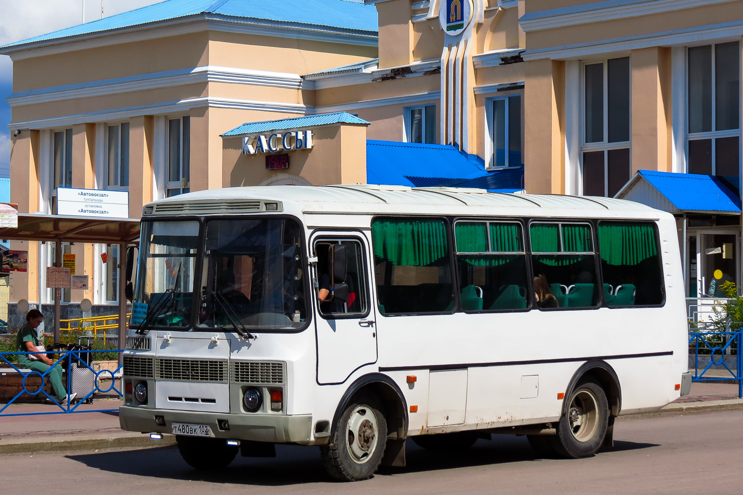 Башкортостан, ПАЗ-32054 № Т 480 ВК 102