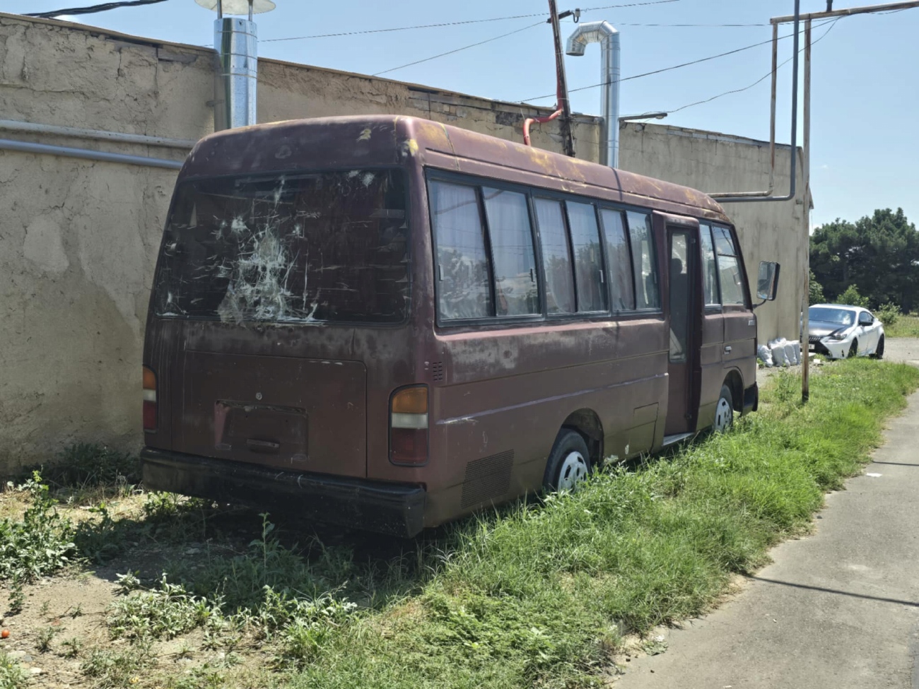 Грузия — Автобусы без номеров