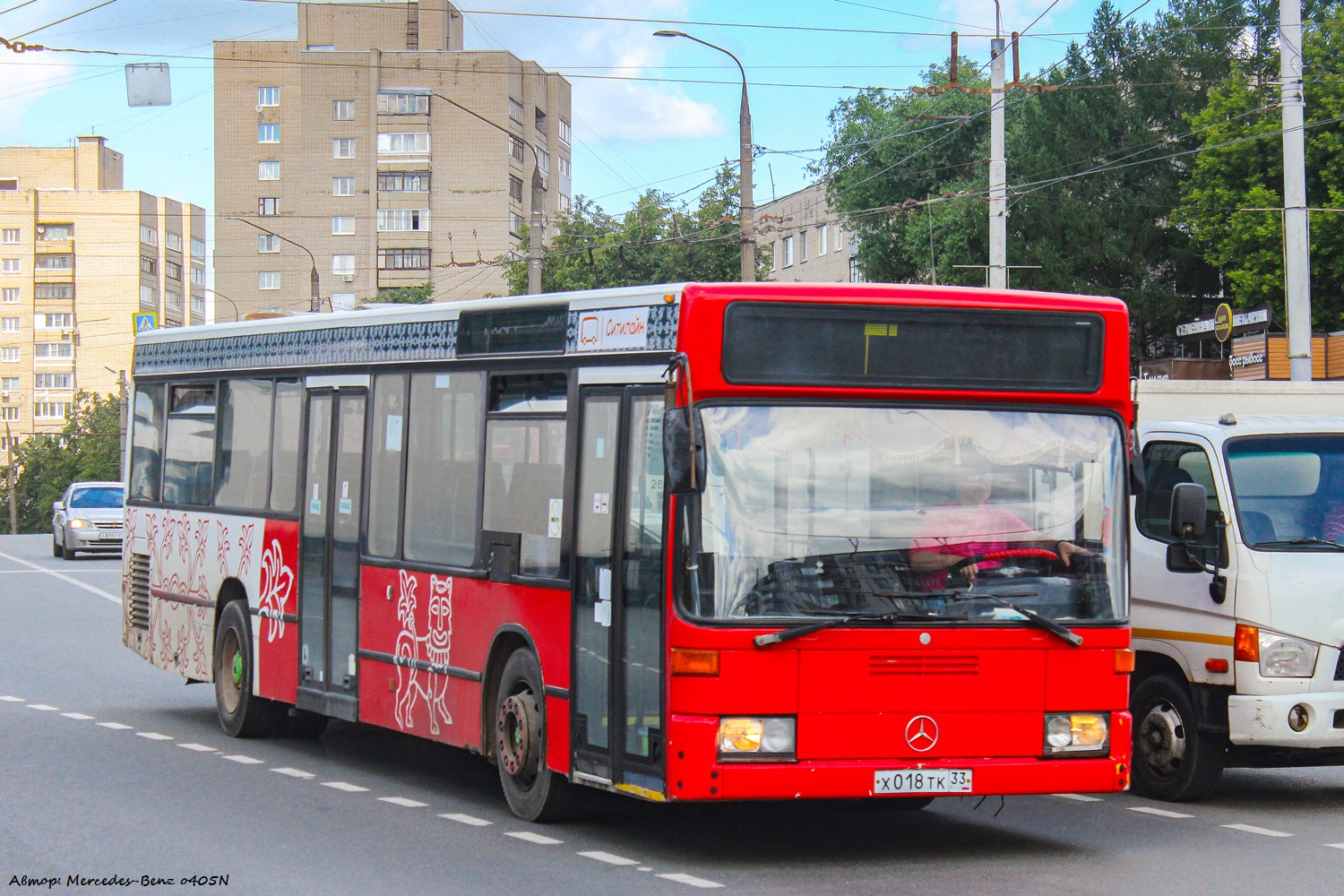 Владимирская область, Mercedes-Benz O405N2 № Х 018 ТК 33