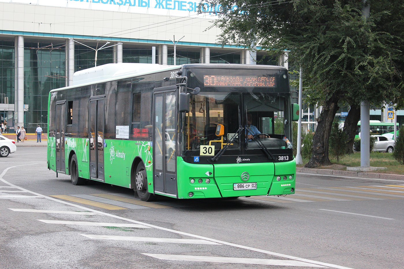 Алматы, Golden Dragon XML6125CN (Hyundai Trans Auto) № 3813
