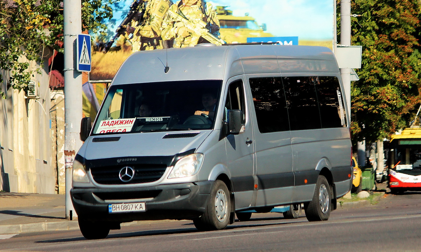 Одесская область, Mercedes-Benz Sprinter W906 316CDI № BH 0807 KA