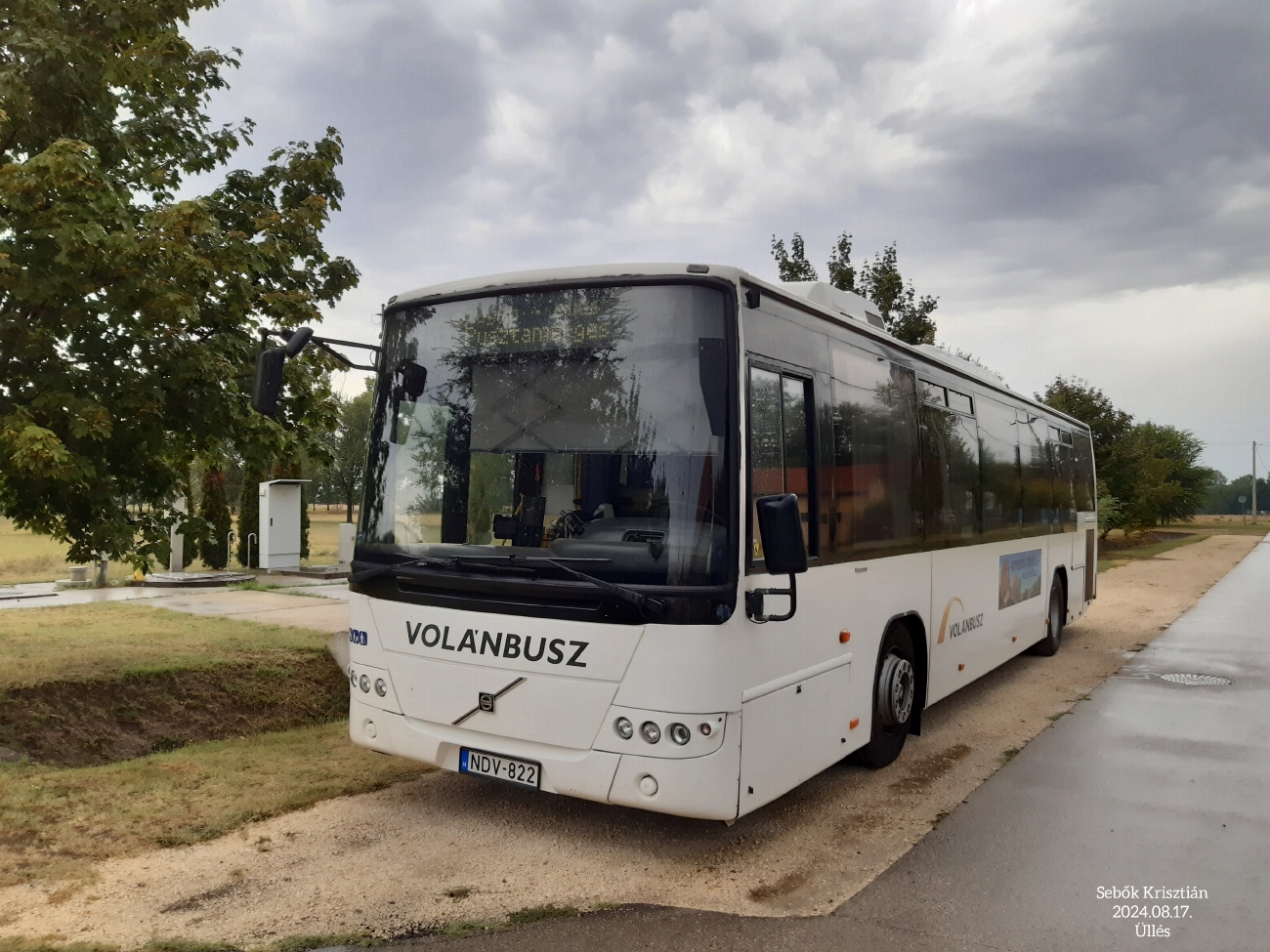 Венгрия, Volvo 8700LE № NDV-822