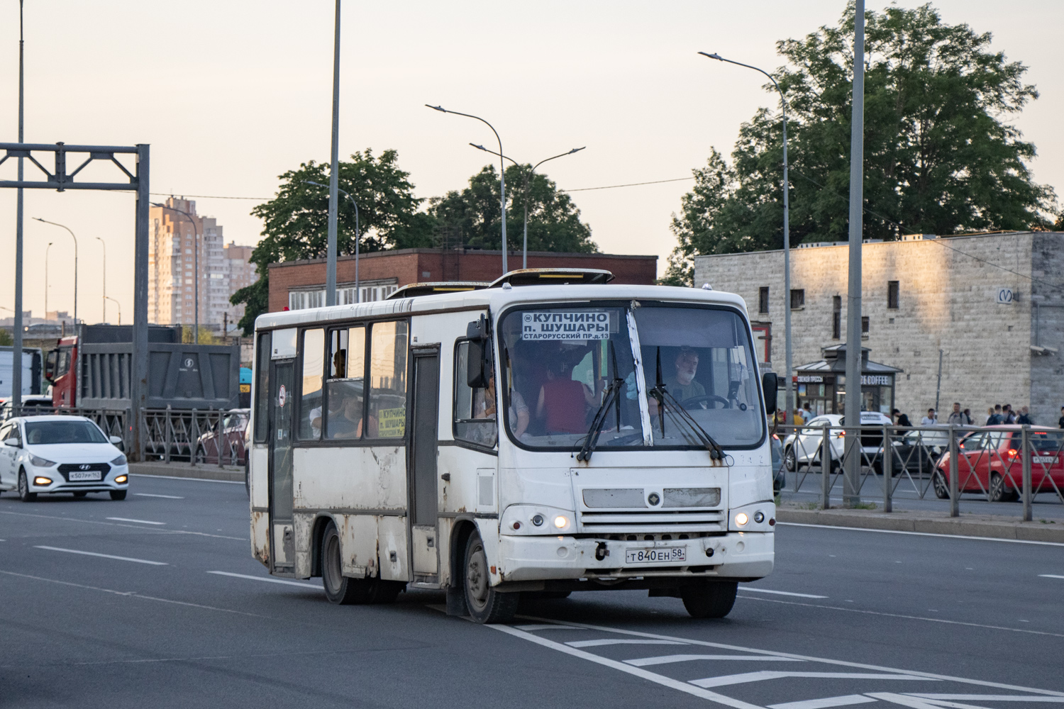 Санкт-Петербург, ПАЗ-320402-05 № Т 840 ЕН 58