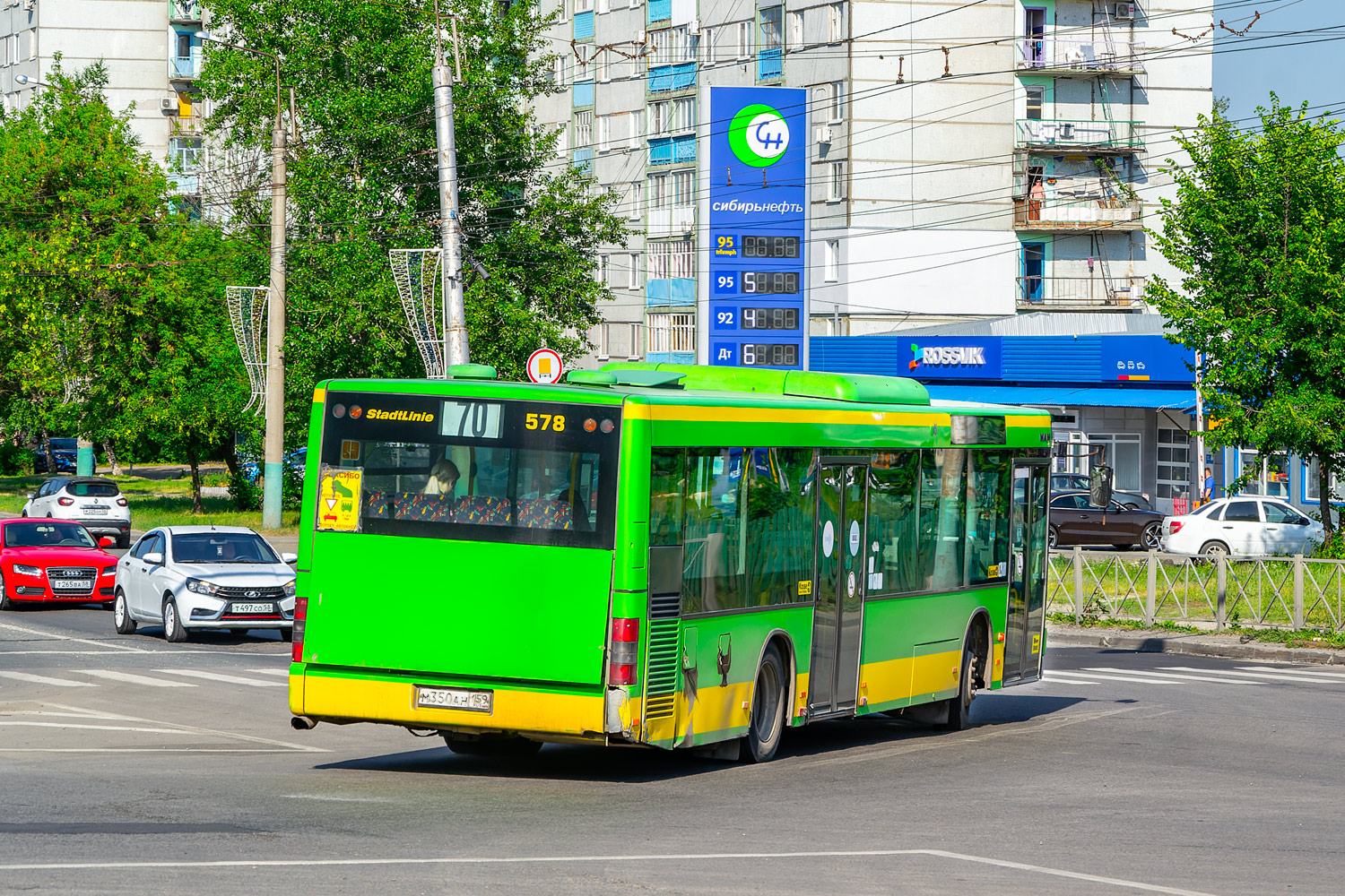 Пензенская область, MAN A21 NL263 № М 350 АН 159