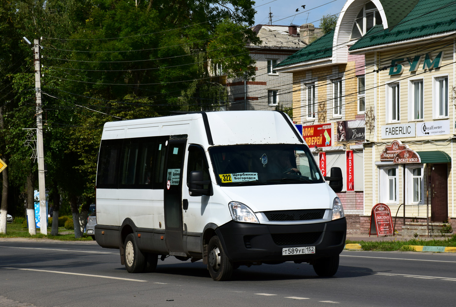 Нижегородская область, Нижегородец-2227UT (IVECO Daily) № Т 589 УЕ 152