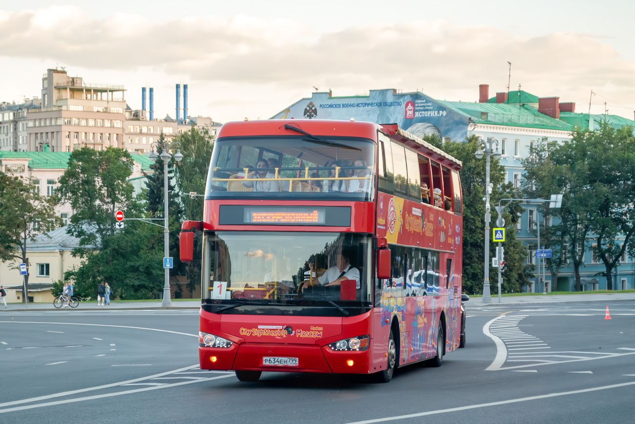 Москва, Higer KLQ6109GS № Р 634 ЕН 799